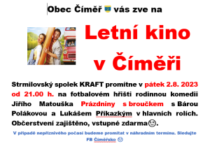 Letní kino v Číměři - 2. srpna 2024 1