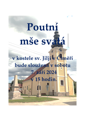 Poutní mše svatá - 7. září 2024 1